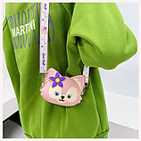 Детская сумка кросс-боди Лисичка из силикона, фото 2