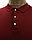 Мужская футболка «UM&H 17237496» бордовый, фото 2