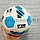 Футбольный мяч miBalon 5 размер голубой, фото 3