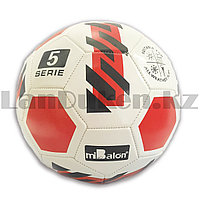 Футбольный мяч miBalon 5 размер красный