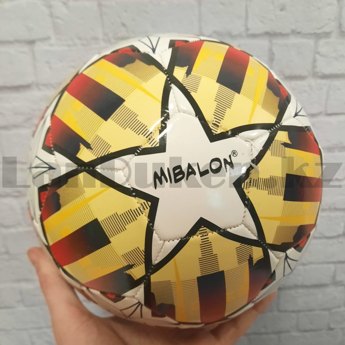 Футбольный мяч miBalon 5 размер рисунок город - фото 3 - id-p108073861