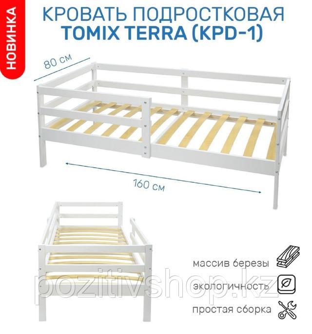 Кровать детская Tomix Tomix Terra KPD-1 белый