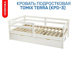 Кровать детская Tomix Terra KPD-3 с ящиком белый