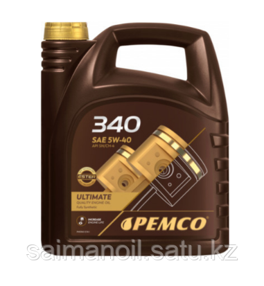 Моторное масло MOTOR OIL PEMCO IDRIVE 300 4L, 5W-40 - фото 1 - id-p107632274