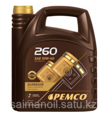 Моторное масло PEMCO Superior 10W40 260 4L - фото 1 - id-p107632273