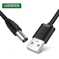 Кабель питания USB(m) на 5V/2A, 5.5мм, 1м. (DZ017) UGREEN