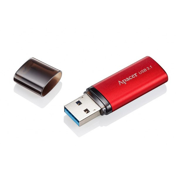 USB-накопитель, Apacer, AH25B, AP128GAH25BR-1, 128GB, USB 3.1, Красный - фото 4 - id-p105506182