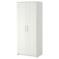 Шкаф платяной 2-дверный БРИМНЭС, белый 78x190 см