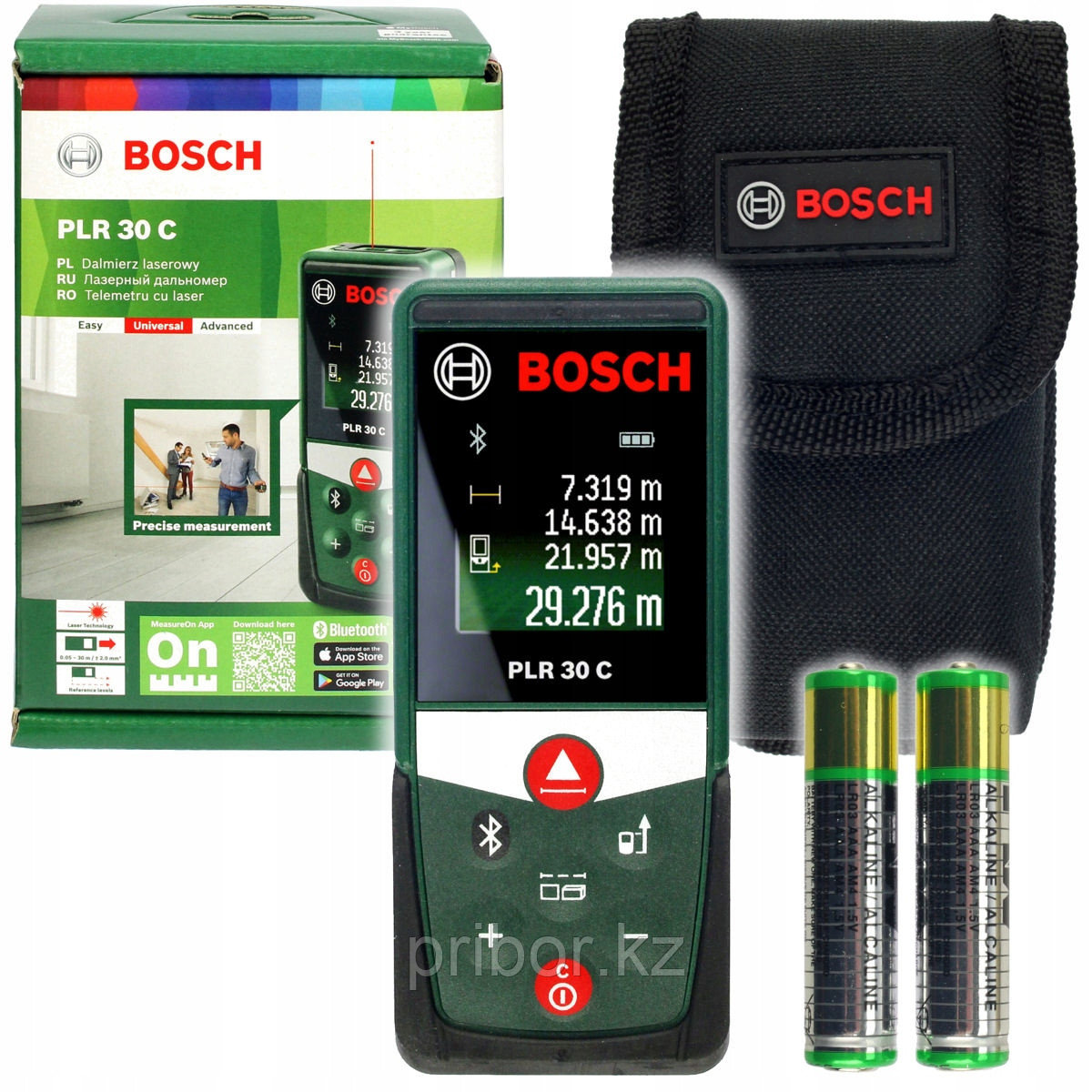 Bosch PLR 30 C Лазерный дальномер (30 м). Внесен в реестр СИ РК - фото 4 - id-p56585846