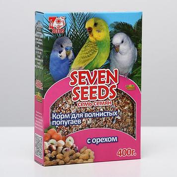 Seven Seeds Корм для волнистых попугаев с орехами