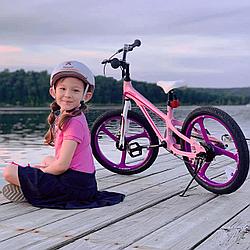 Велосипед 14" Royal Baby Chipmunk Moon 5 Plus, 3-5 лет, розовый