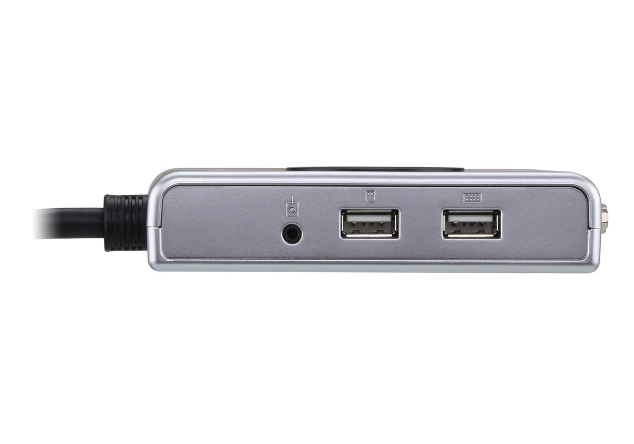 2-портовый, USB, DVI, аудио, кабельный КВМ-коммутатор CS682 ATEN - фото 3 - id-p108078873