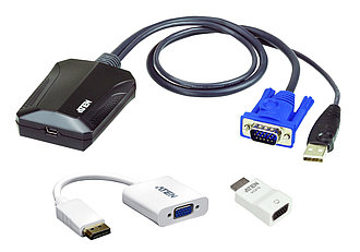 USB-адаптер консоли на базе ноутбука (комплект) CV211CP ATEN