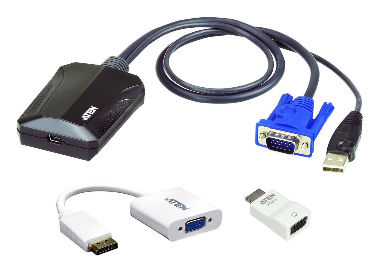 USB-адаптер консоли на базе ноутбука (комплект) CV211CP ATEN - фото 1 - id-p108079209
