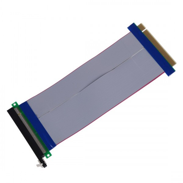 Кабель PCI-E x16, 30см, райзер, удлинитель для видеокарты - фото 1 - id-p96668137