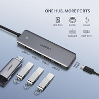 USB 3.0 4 port HUB, 0.15m CM219 (50985) UGREEN, фото 6