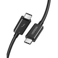 Кабель USB 4.0 C- USB 4.0 C, Thunderbolt 4, 40Gbps, 5A, 100W, 0.8m US501 (30389) UGREEN