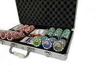 Royal flush 300 фишкалар покер жинағы