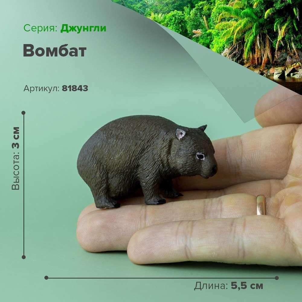 Derri Animals Фигурка Вомбат 5 см 81843, фото 1