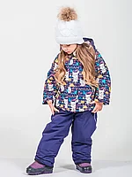 Куртка зимняя Geburt 1001-2 фиолетовый
