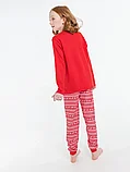 Пижама Vulpes 1001/17AW-21 красный, фото 8