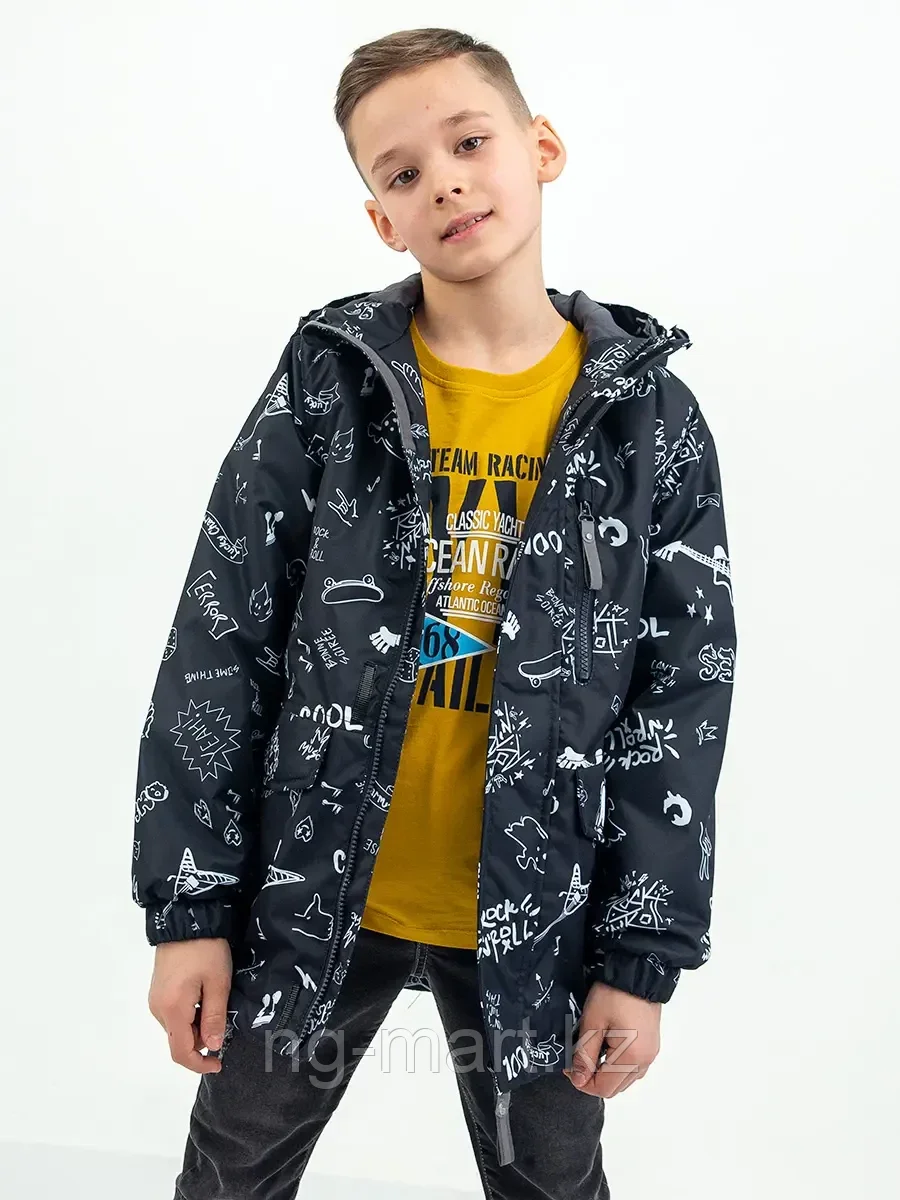 'Куртка для мальчика 1031SA21 Vulpes серый - фото 1 - id-p108084204