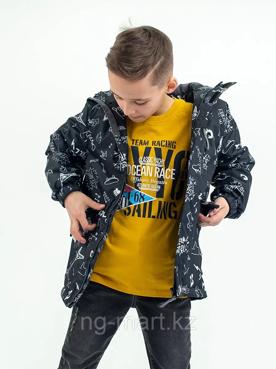 'Куртка для мальчика 1031SA21 Vulpes серый - фото 2 - id-p108084204