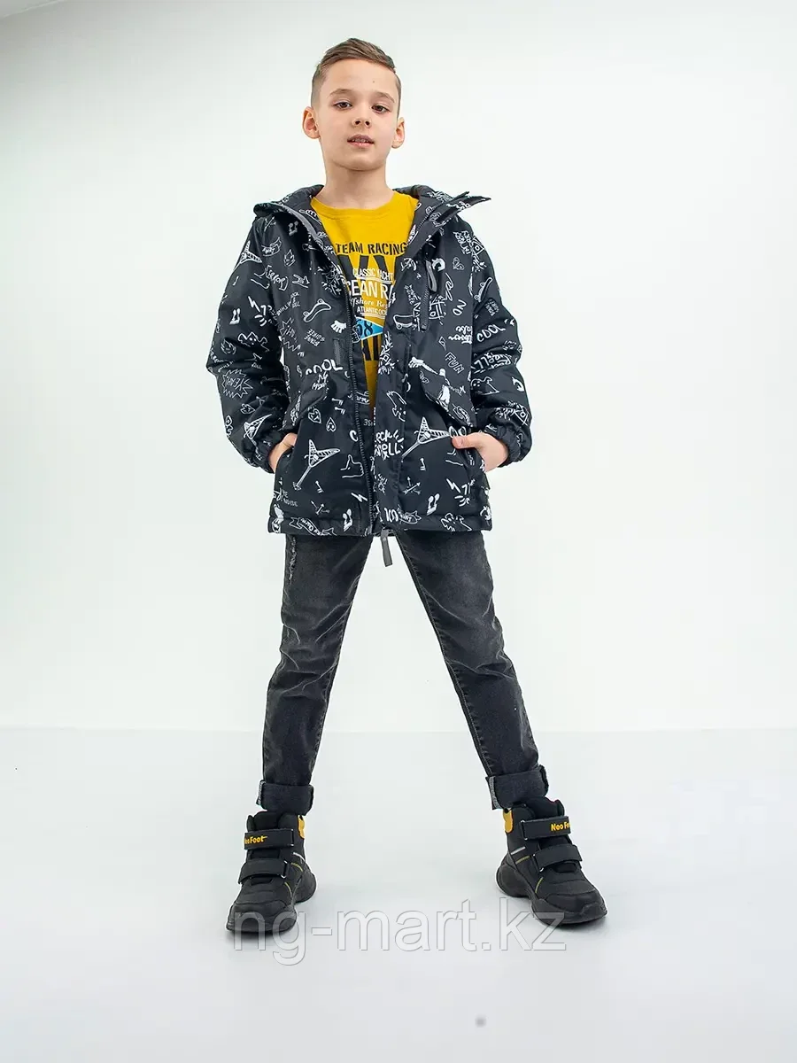 'Куртка для мальчика 1031SA21 Vulpes серый - фото 4 - id-p108084204
