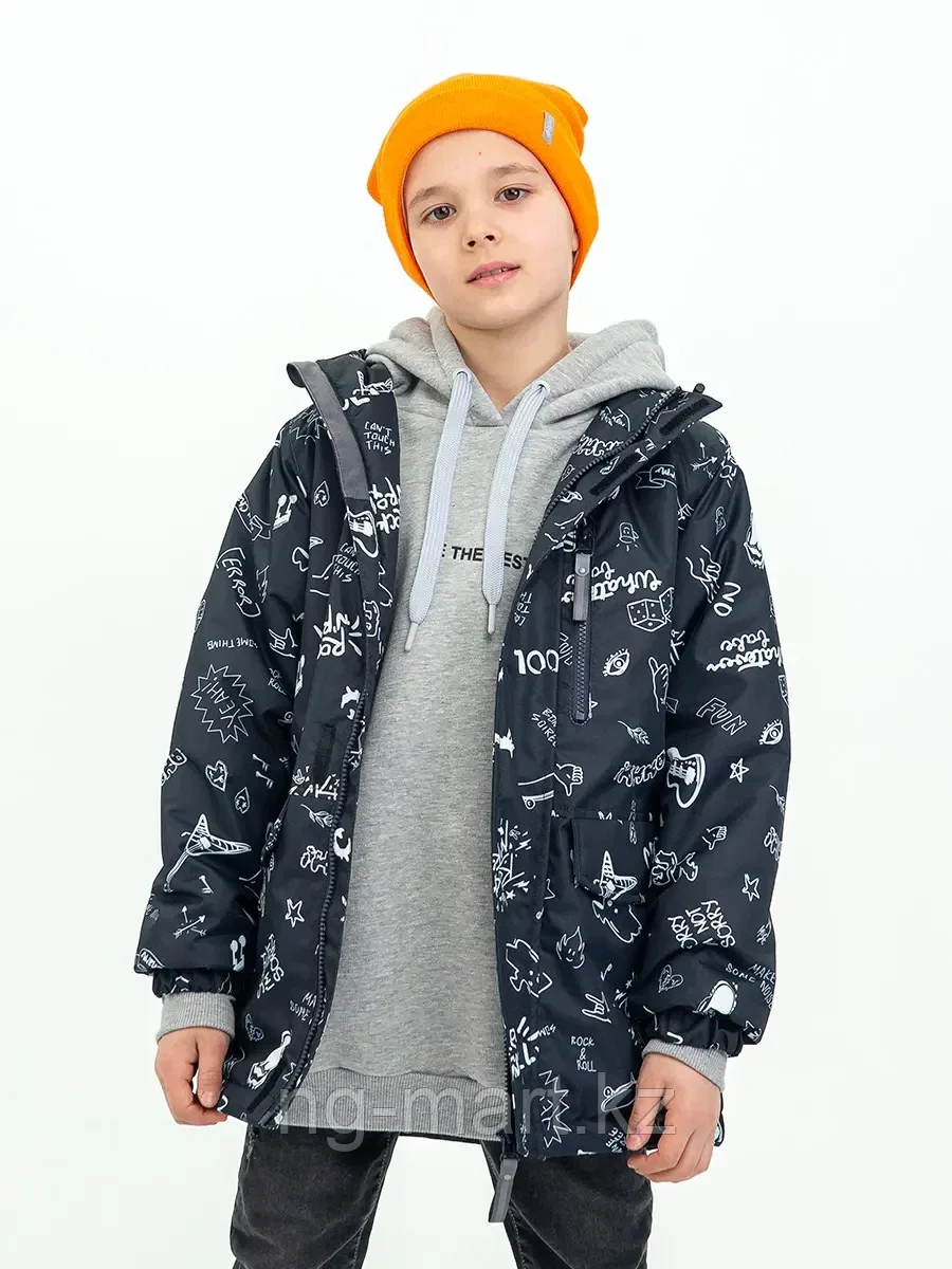 'Куртка для мальчика 1031SA21 Vulpes серый - фото 5 - id-p108084204
