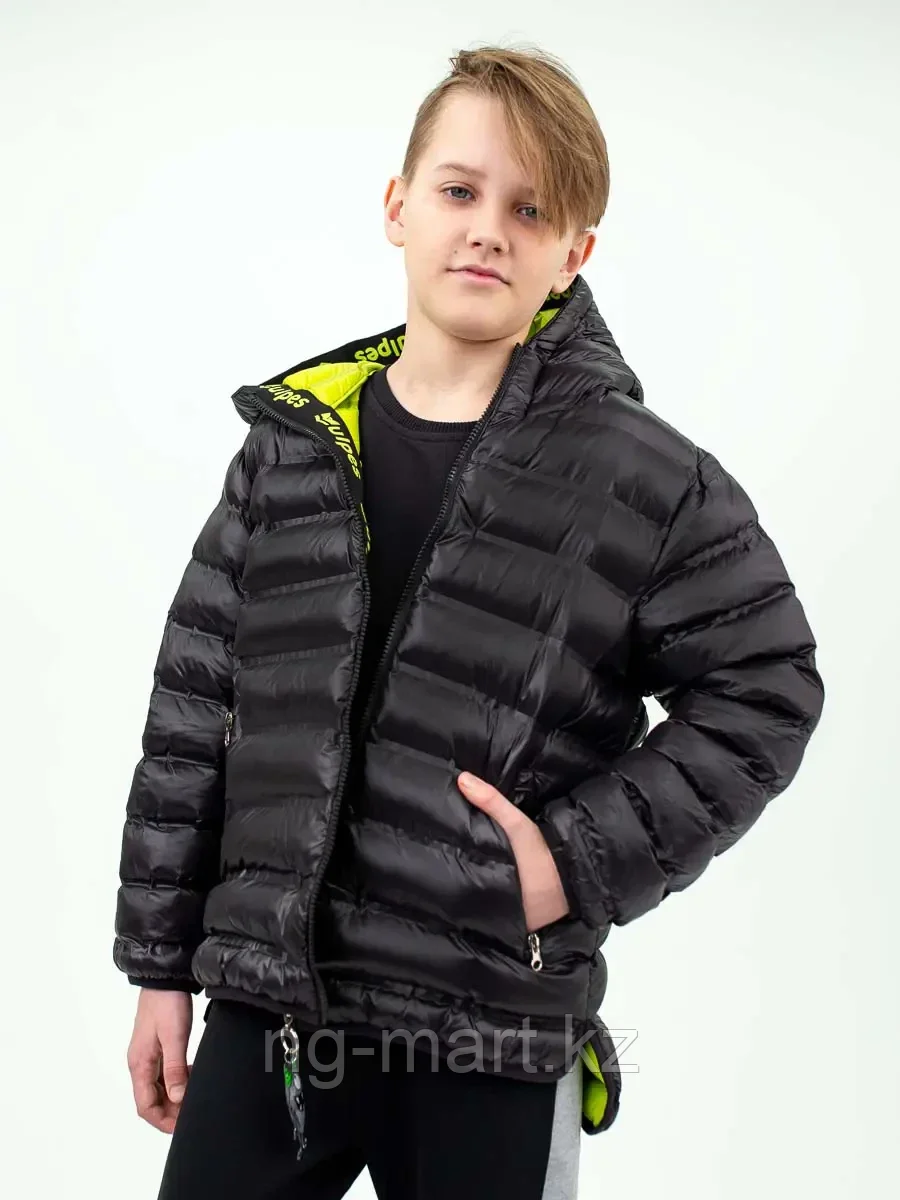 Куртка для мальчика 64/2SA21 Vulpes черный - фото 1 - id-p108084205