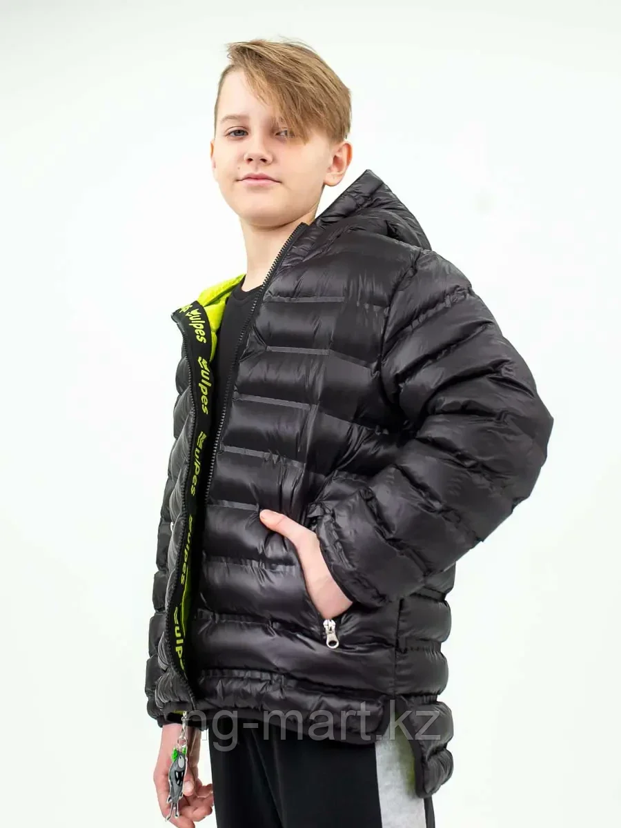 Куртка для мальчика 64/2SA21 Vulpes черный - фото 2 - id-p108084205