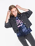 Куртка джинсовая для девочки LIGAS 4208 синий, фото 2