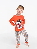 Пижама для мальчика СВIТАНАК Д208005 оранжевый, фото 3