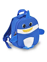 Мягкий рюкзак Веселый Акуленок 25 см 058D-1511D ТМ Коробейники синий