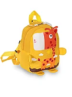 Мягкий рюкзак Жираф 24 см 058D-1512D ТМ Коробейники желтый