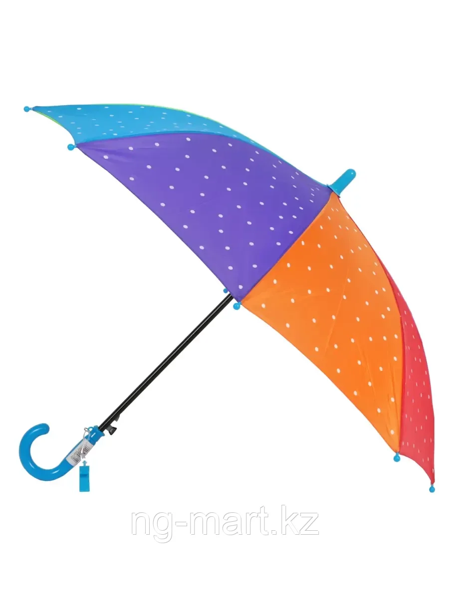 Зонтик цветной в горошек 544-30 цветной