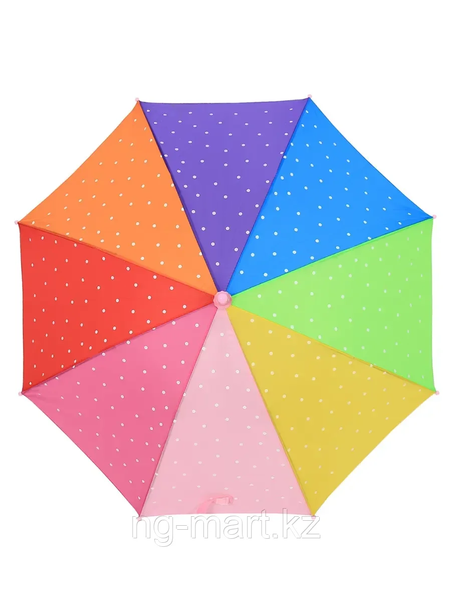 Зонтик цветной в горошек 544-30 цветной - фото 2 - id-p108085007