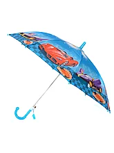 Зонтик синий с машинами 509-3 синий