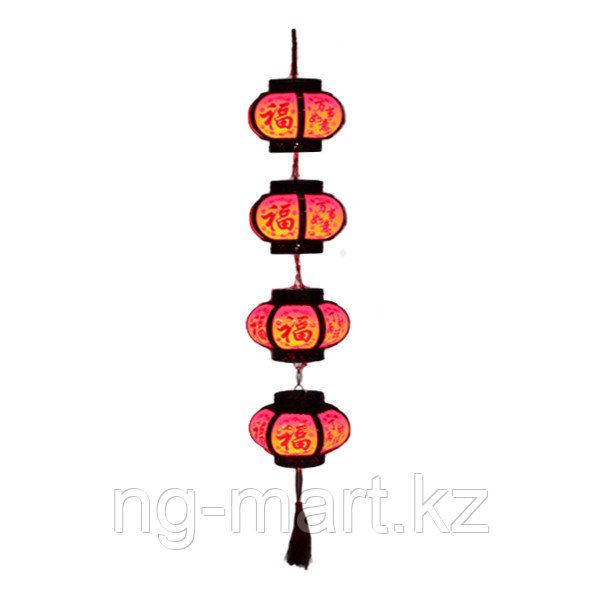 Новогодний китайский электрический фонарик 1 (длинный) - фото 1 - id-p108087301