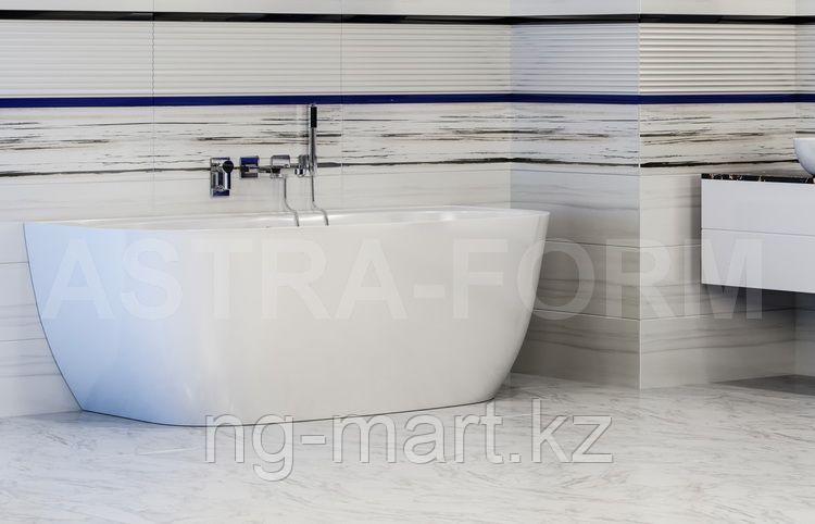 Ванна Astra Form АТРИЯ 170х85 пристенная белая иск. камень - фото 2 - id-p108088329