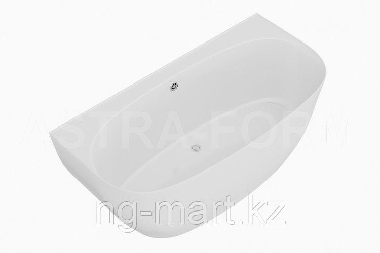 Ванна Astra Form АТРИЯ 170х85 пристенная белая иск. камень - фото 4 - id-p108088329