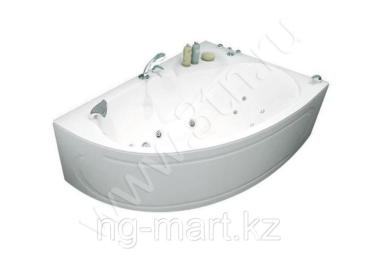 Акриловая ванна Triton Кайли 150x100R см правая - фото 2 - id-p108088691