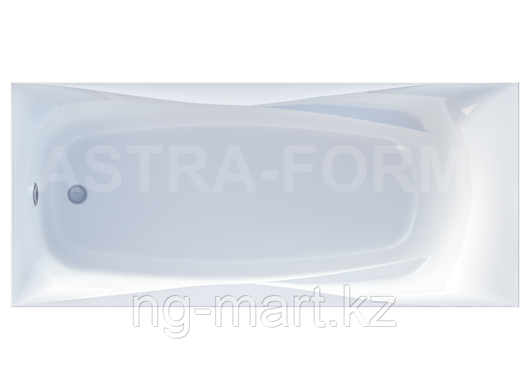 Ванна Astra Form ВЕГА ЛЮКС 170х80 белая иск. камень - фото 2 - id-p108089212