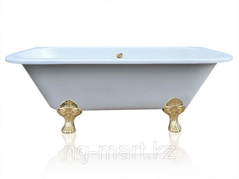 Ванна Magliezza ELENA DO 168×78 на ножках золото, акриловая - фото 2 - id-p108089510