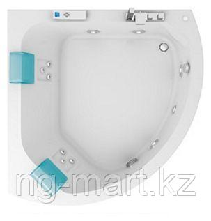 Ванна гидромассажная Jacuzzi Aquasoul Corner 155 х 155 см, HYDRO BASE, угловая - фото 1 - id-p108089591