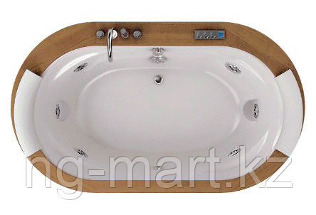 Ванна гидромассажная Jacuzzi OPALIA WOOD, 190 х 110 х 63 см - фото 1 - id-p108089622