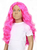 Карнавальный парик розовый
