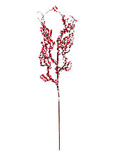 Новогоднее украшение ветка красная Ягоды EAE3820121
