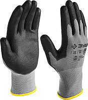 ЗУБР L, 15 класс, с полиуретановым покрытием, перчатки для точных работ 11275-L_z01 Профессионал