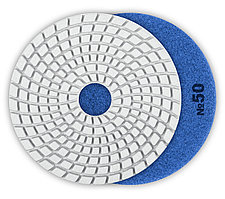 ЗУБР 100 мм, №50, алмазный гибкий шлифовальный круг (Черепашка) для мокрого шлифования 29866-050